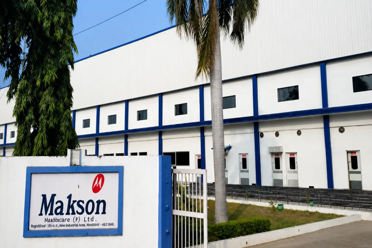 Makson Healthcare's first manufacturing facility in Mandideep